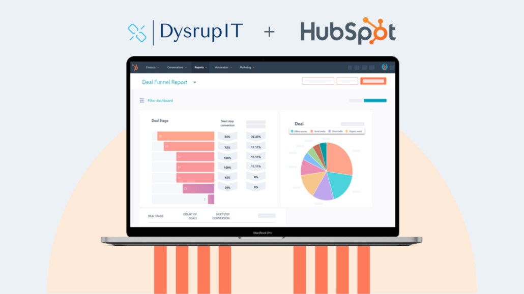 DysrupIT Partners with Hubspot to Enhance Complete CRM Services for Small to Medium-Sized Organisations
